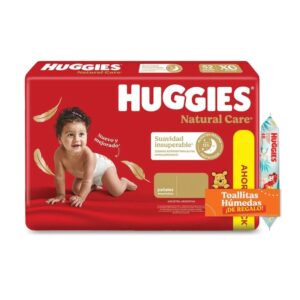 Huggies Natural Care (48 a 68 u) + Toallitas Húmedas