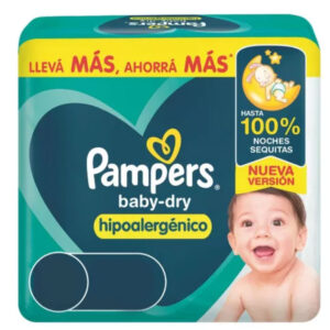 Pampers Baby Dry – Mes (88 a 110 u)