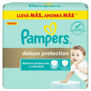 Pampers Deluxe – Mes (88 a 110 u)