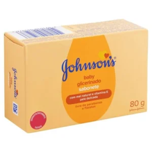 JOHNSONS Baby – Jabon Glicerina C/Miel 80Gr