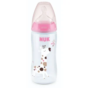 Nuk Mamadera Fc + Control Temp. Jirafa X 300Ml