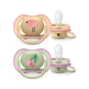 Avent Chupete Ultra Air Deco 0-6M – Nena Cereza Y Pájaro