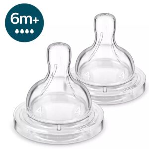 Avent Tetinas Anticolic Refresh x 2U. Fluir Rapido 6M+