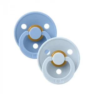 Bibs Chupete 0-6M Blue/Sky Blue X 2U