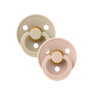 Bibs Chupete 0-6M Vainilla/Blush X 2U