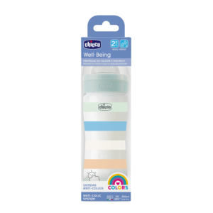 CHICCO WELL BEING 250ML 2M+ F.MEDIO VERDE