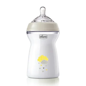 CHICCO NATURAL FEELING 330ML 6M+ FLUJO RAPIDO