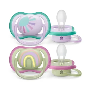 Avent Chupete Ultra Air Deco 0-6m Nena X2