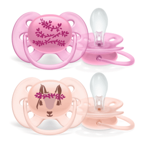 Avent Chupete Ultra Soft Deco (6-18m) Nena X2