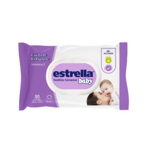 Estrella Toallitas Húmedas – Cuidado Relajante – 50u