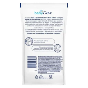 Dove Baby – Jabón Líquido (Repuesto) – Humectación Sensible – 180ml
