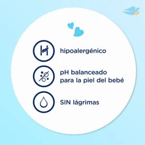 Dove Baby – Jabón Líquido (Repuesto) – Humectación Enriquecida – 180ml