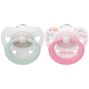 Nuk Chupetes X2 – Signature 0-6m – Rosa