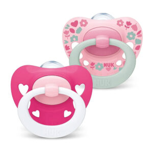 Nuk Chupetes X2 – Signature 6-18m – Fucsia