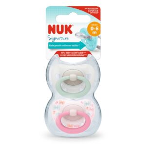 Nuk Chupetes X2 – Signature 0-6m – Rosa