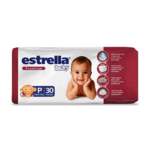 Estrella Pañal Premium – P 30u
