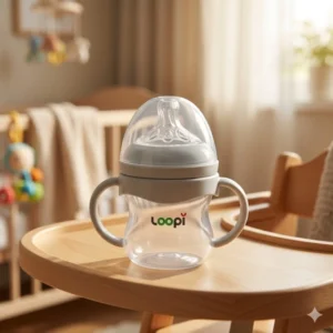 Loopi – Mamadera Con Asas – Tetina Anticólico 120 ml