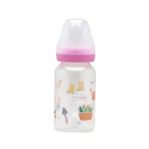 Vaita Mamadera Boca Chica – Rosa – 160ml – Natural Decorada – T/Silicona